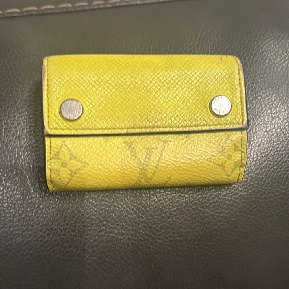 Authentic neon Louis Vuitton wallet